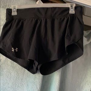 Under armour running shorts